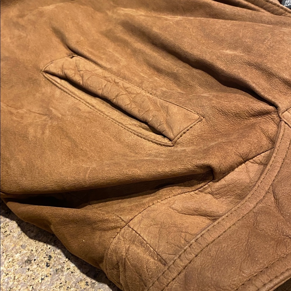 Distressed Adventure Bound Originals Wilsons Leather Jacket S Women’s? Men’s? - Picture 16 of 16